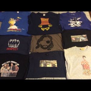 Vintage movie T-shirts large and medium